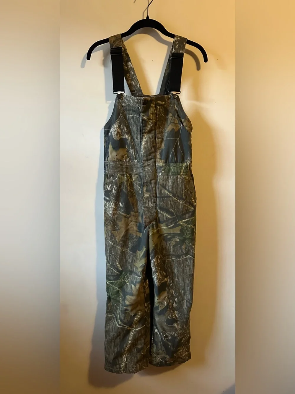 Youth Mossy Oak Field Staff Insulated Coverall Bibs
